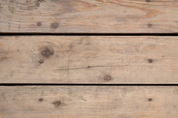 Background Wooden Old Boards Texture Nailed Nails — Photo