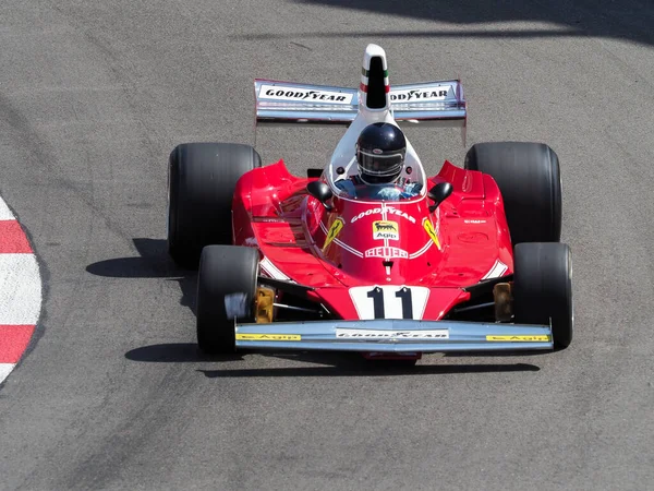 Montecarlo Monaco May 2022 Ferrari 312T Niki Lauda Racing Monaco — Stock Photo, Image