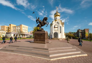 Zafer Meydanı'Ivanovo city, Rusya Federasyonu