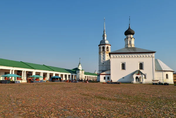 Shopping Streets of Suzdal — Stock Photo, Image