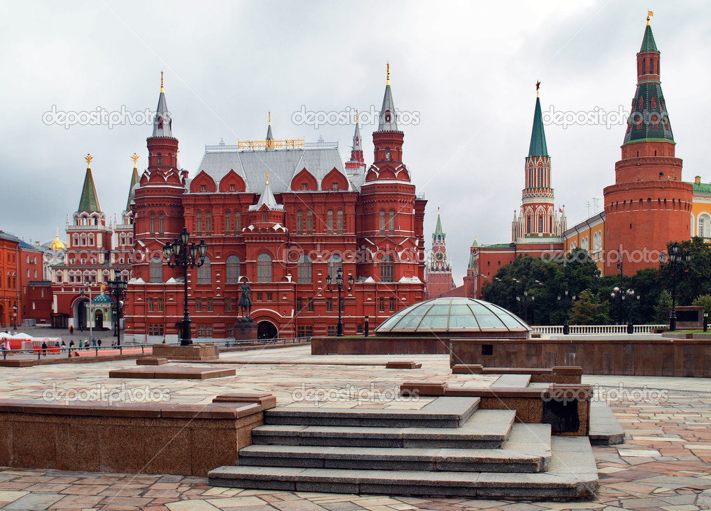 Manezh Square in Moscow