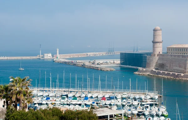 Marseille port, Frankrijk. — Stockfoto