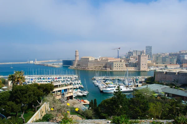 De haven van marseille — Stockfoto