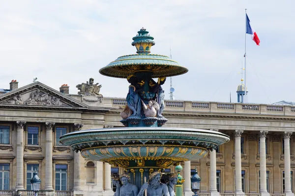 Fontaine des Fleuves, Paris — Stock Photo, Image