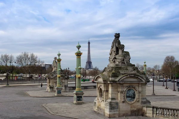 Paris city and street view, France — Stock Photo, Image