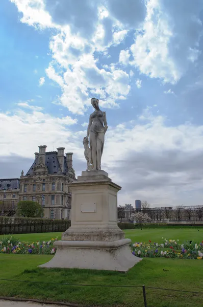 Nymphe Statue, Paris, France — Stock Photo, Image