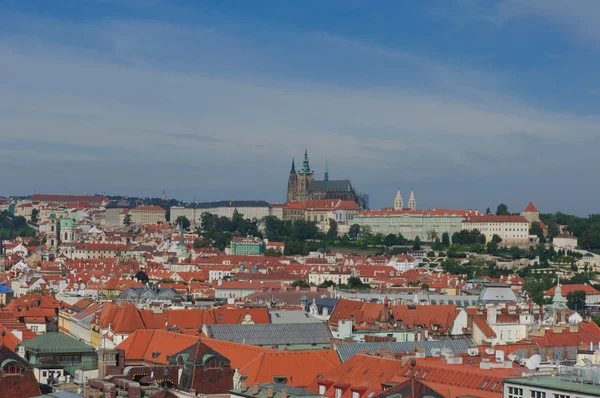 Prag Kalesi'nin görünümü.