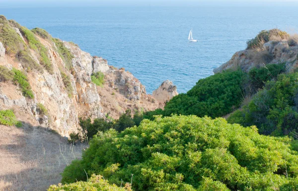 Pobřeží Lagos, Portugalsko — Stock fotografie