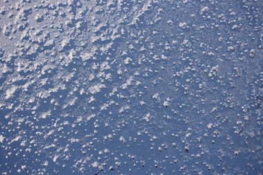 Arkaplan olarak pürüzlü buz yüzeyi