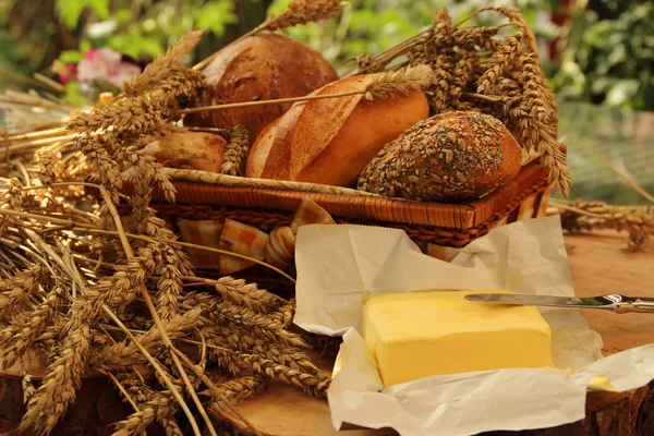 Brot und Brötchen — Stock Photo, Image