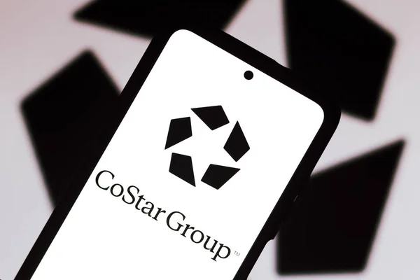 Outubro 2021 Brasil Nesta Foto Ilustração Logotipo Grupo Costar Visto — Fotografia de Stock