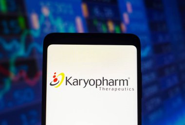 9 Şubat 2022, Brezilya. Bu resimde Karyopharm Terapi logosu akıllı telefon ekranında gösteriliyor.