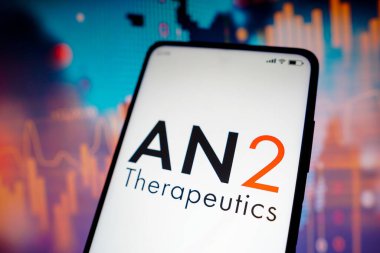 10 Mayıs 2022, Brezilya. Bu resimde AN2 Terapötik logosu bir akıllı telefondan gösteriliyor.