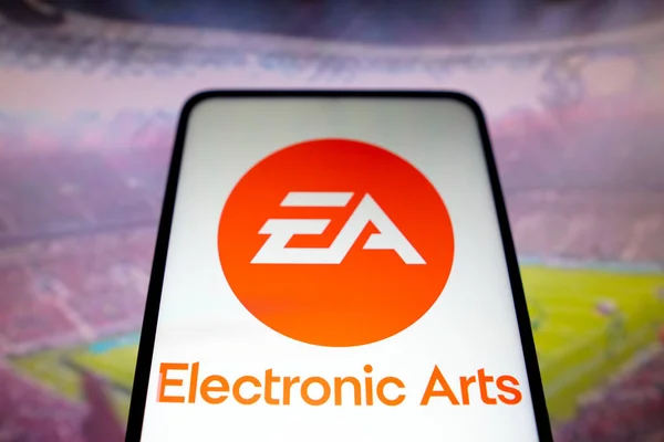 Мая 2022 Года Бразилия Этой Иллюстрации Логотип Electronic Arts Inc — стоковое фото