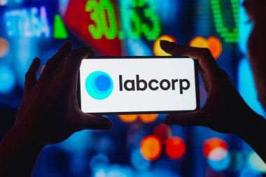 July 24, 2022, Brazil. In this photo illustration, the Laboratory Corporation of America Holdings (Labcorp) logo is displayed on a smartphone screen