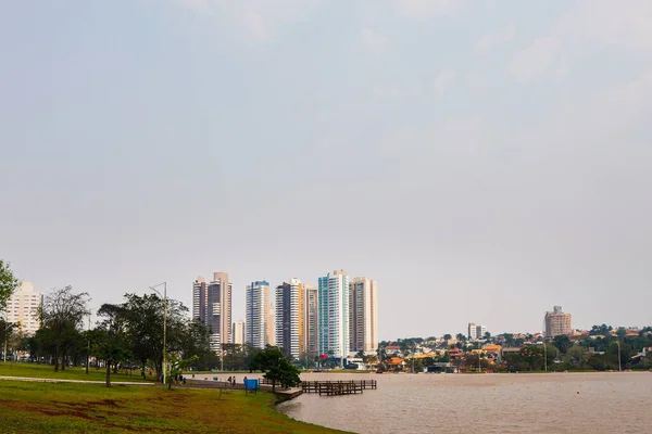 Septiembre 2022 Brasil Vista Del Parque Das Naes Indgenas Campo — Foto de Stock