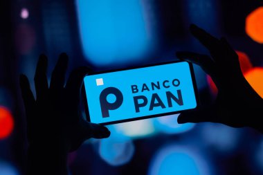 12 Eylül 2022, Brezilya. Bu resimde Banco PAN logosu bir akıllı telefonda görüntülendi
