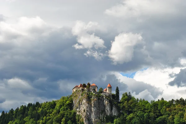 Bled castle, Slovenia Royalty Free Stock Images