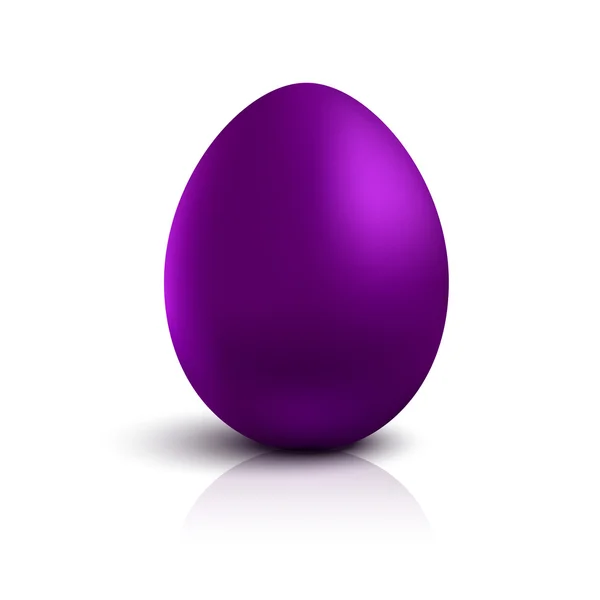 Пурпурний Easeter яйце Стокова Ілюстрація