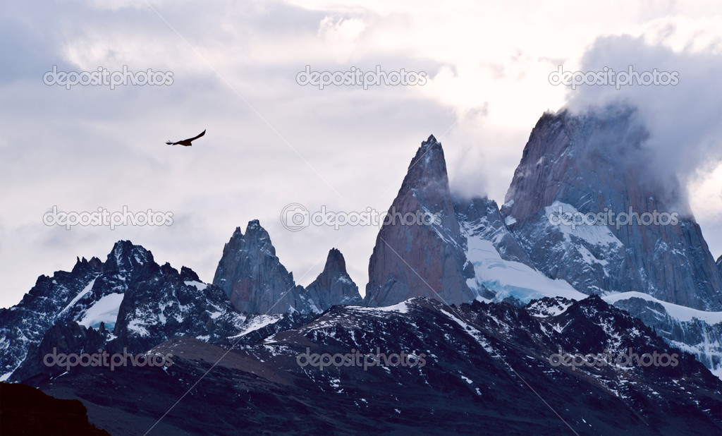 Mount Fitz Roy in Argentina Patagonia