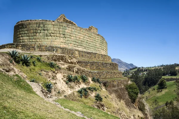 Ingapirca, Inca wall and town in Ecuador — Stockfoto