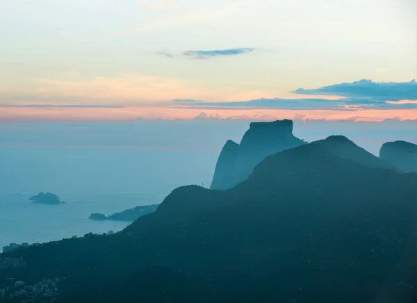 Rio de janeiro, widok z corcovado — Zdjęcie stockowe