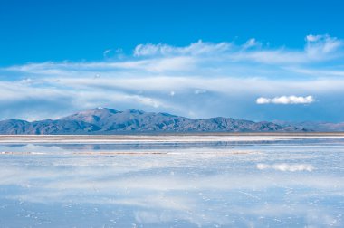 Kuzeybatı Arjantin - salinas grandes manzara çöl.