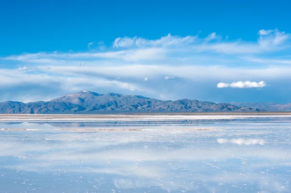 Nordvästra argentina - salinas grandes öken landskap — Stockfoto