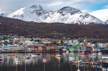 ushuaia, patagonia, Arjantin için sabah erken