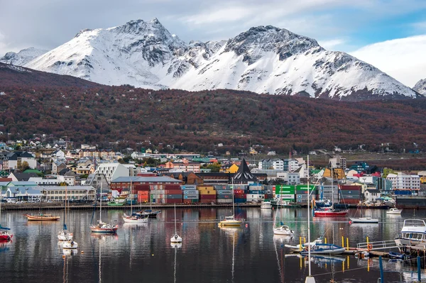 Ushuaia, patagonia, Arjantin için sabah erken — Stok fotoğraf