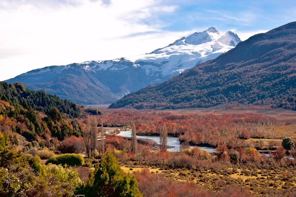 Tronador vulkan, patagonia, bariloche — Stockfoto