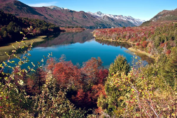 Autunno a Bariloche, Patagonia, Argentina — Foto Stock