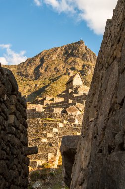 Machu Picchu, Andes, Sacred Valley, Peru clipart