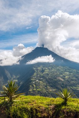 Volkan: tungurahua, cordillera occidental, patlama
