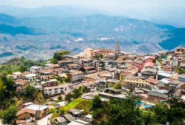 zaruma - şehir Andes, ecuador