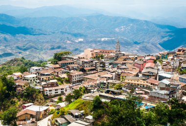 Zaruma - Town in the Andes, Ecuador clipart