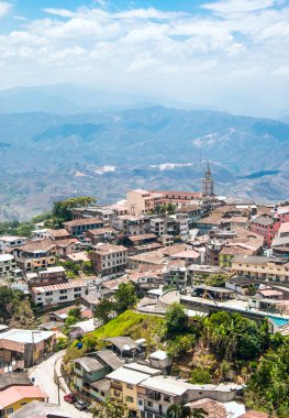 zaruma - şehir Andes, ecuador