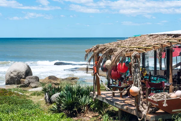 Typical restaurant on the coast of Uruguay. Rocha, Punta del Dia — Stock Photo, Image