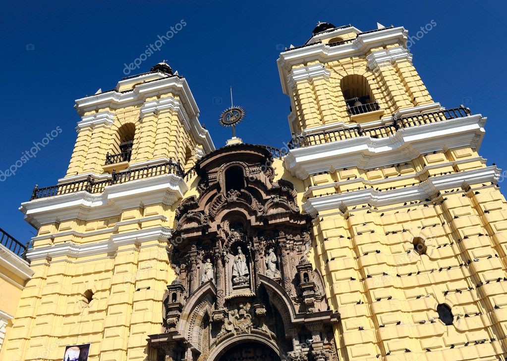 San Francisco monastery, central Lima, Peru Stock Photo by ©xura 43399043 San Francisco monastery, central Lima, Peru Stock Photo by ©xura 43399043