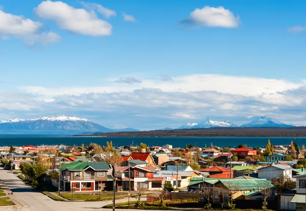 Estrecho de Magallanes, Puerto Natales, Patagonia, Chile — Foto de Stock