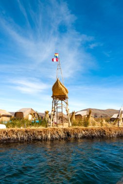 Uros - yüzen ada, titicaca, peru