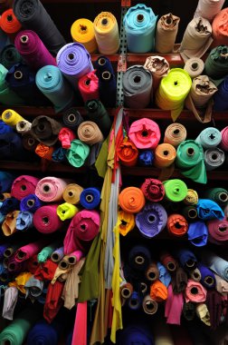 Fabric textile rolls