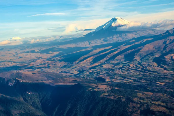 Vulcão Cotopaxi, Planalto andino do Equador — Fotografia de Stock