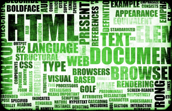 Html — 图库照片