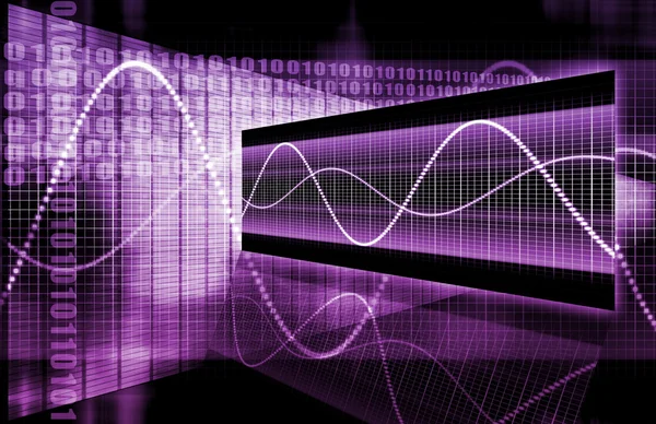 Technologii multimedialnych danych — Zdjęcie stockowe