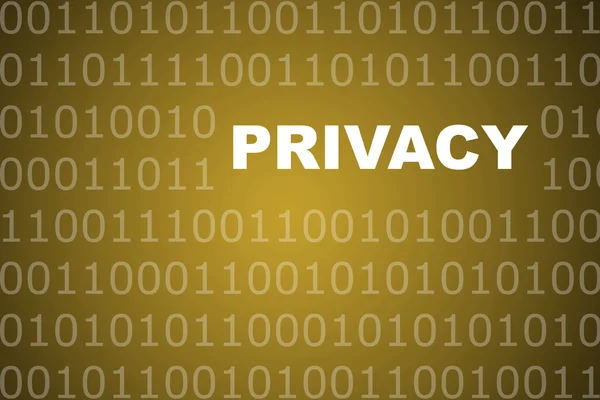 Prywatność w trybie online — Zdjęcie stockowe
