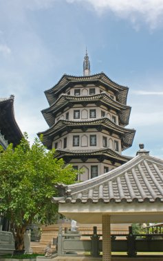 Sakin Çinli Japon bahçeleri