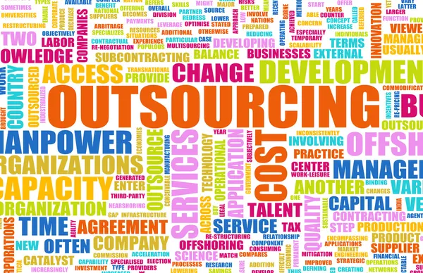 Outsourcing — Stock Photo, Image
