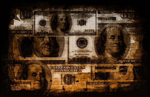 Amerikaanse ons dollar munt abstract — Stockfoto