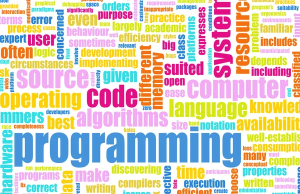 Computerprogrammering — Stockfoto